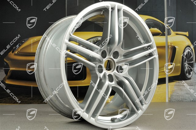 19" Felga Macan Design, 9J x 19 ET21, brylantowy srebrny