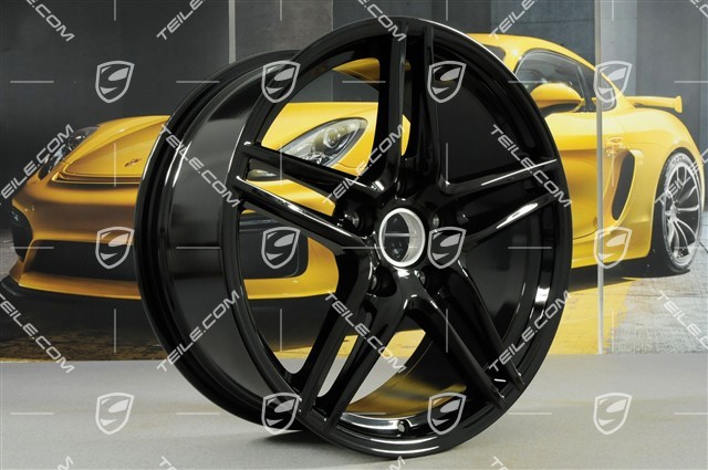 Zestaw felg 19" „Carrera VI”, 8,5J x 19 ET50 + 11,5J x 19 ET56, czarny wysoki połysk