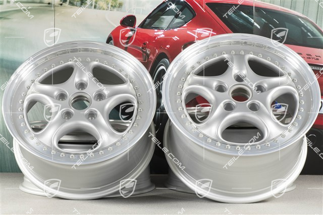 18" Carrera RS Felgensatz, Speedline, 8J x 18 ET52 + 10J x 18 ET65