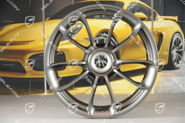 20" felga GT3RS, z napisem GT3RS, 9,5J x 20 ET50, platynowy satyna