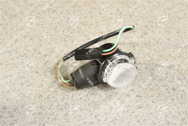 Lusterko zewnętrzne, lampka oświetlenia komfortowego, R