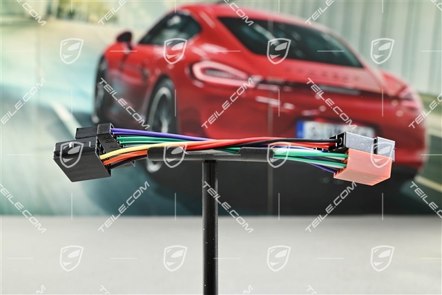 Kostka / złącze ISO DIN przejściówka adapter do radia samochodowego Porsche Classic
