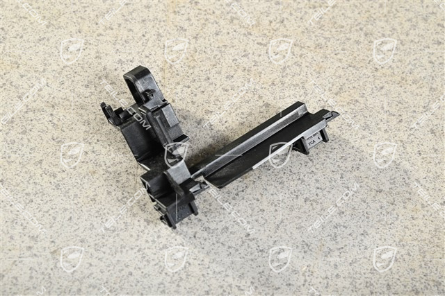 Mounting for rear view camera connection plug