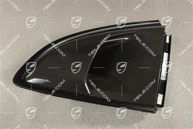 GT4RS, Weissach Package, side window air inlet, carbon gloss, L