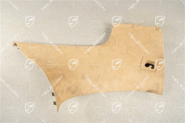 Verkleidung von D-Säule, Alcantara Sandbeige, L