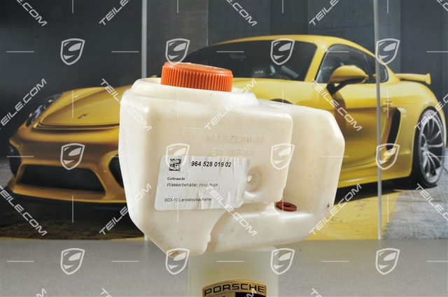 Windshield wash system reservoir / tank, high pressure Windshield wash system reservoir / tank, high pressure