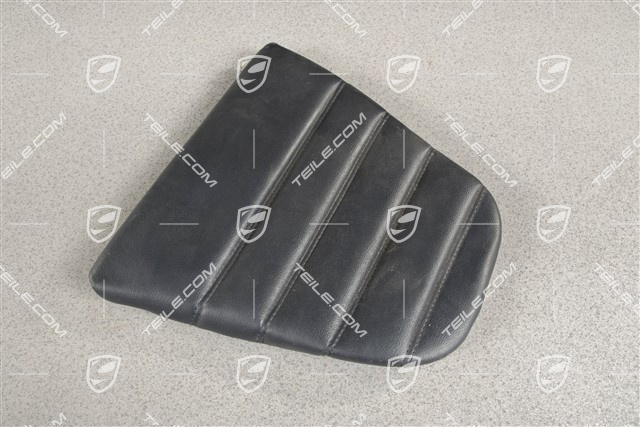 Back seat lower / cushion, Leatherette, Marine blue, R