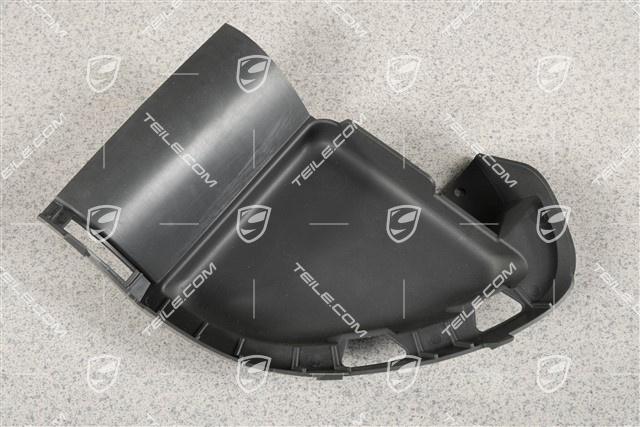 Prowadnica powietrza / 3,6L 4,8L, czarna satyna, R