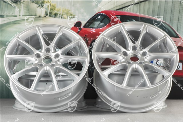20-inch Cayenne COUPE Design wheel rim set, 10,5J x 20 ET55 + 9J x 20 ET50