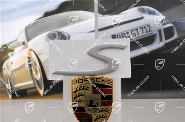 "S" logo, Boxster S "S" logo, Boxster S