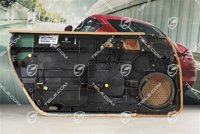 Tapicerka drzwi, bez sound system, skóropodobna, Sand beige, R