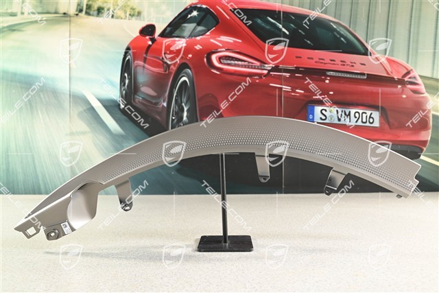 Turbo, Zierleiste für Heckleuchte, Rhodiumgrau, R