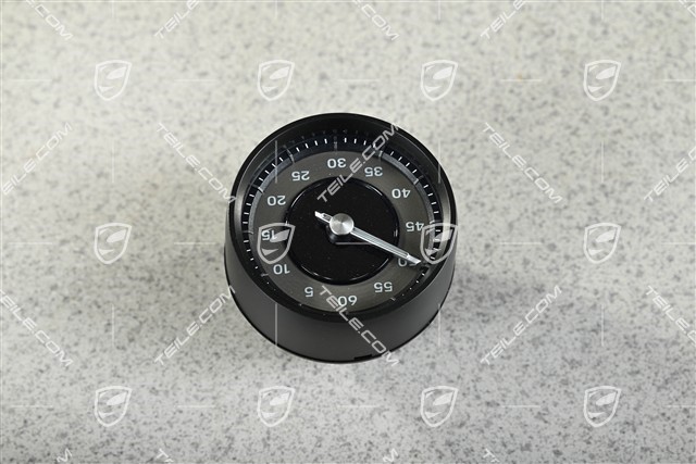 Stoppuhr mit Digitaluhr Rhodiumsilber Zifferblatt, Sport Chrono