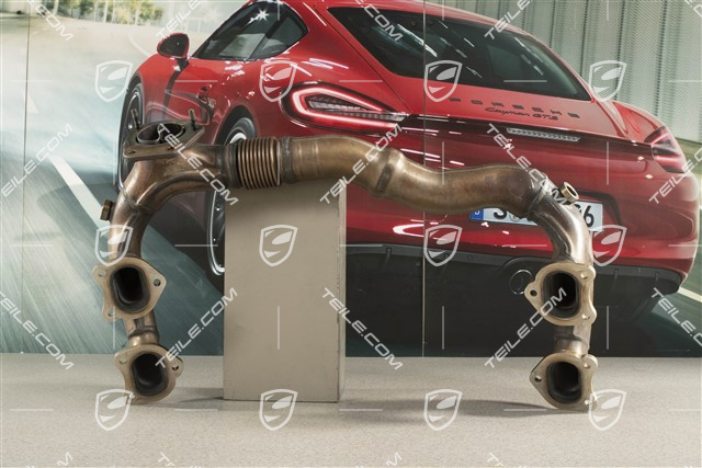 2,0L / 2,5L, Abgaskrümmern
