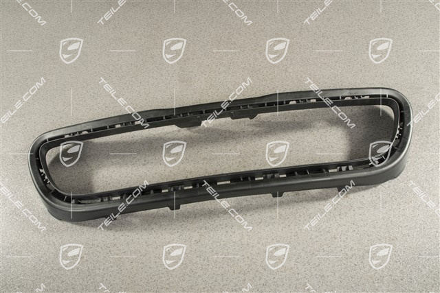Retaining frame centre, middle radiator, black
