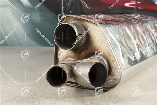 Main exhaust muffler, Turbo