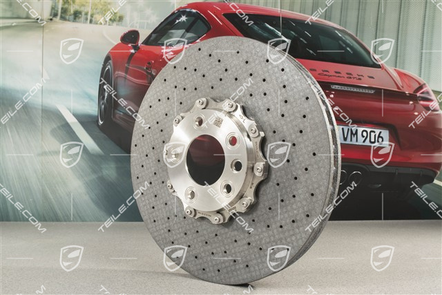 PCCB Ceramic Brake disc, "20-Zoll Plus", 420mm, front, (slight damage), L