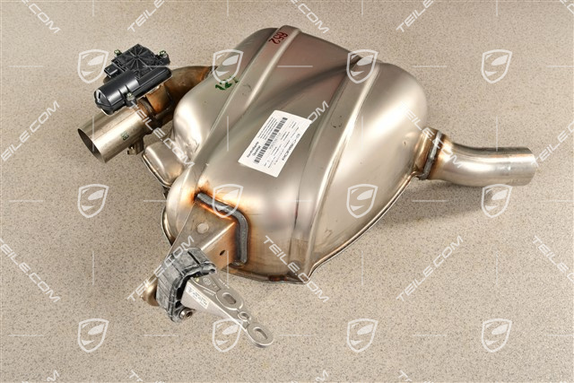 Rear muffler 2,0L, L