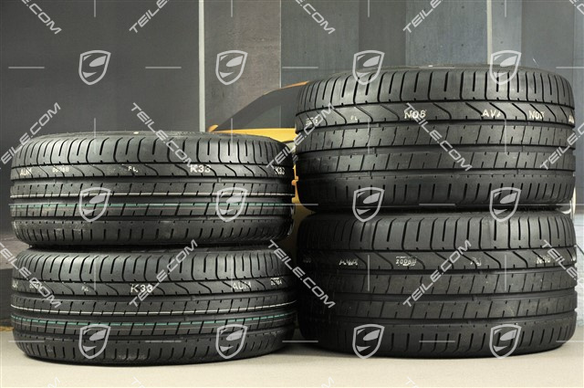 20-inch summer wheels set Carrera S IV, rims 8,5J x 20 ET49 + 11,5J x 20 ET56 + summer tyres 245/35 ZR20 + 305/30 ZR20, with TPMS