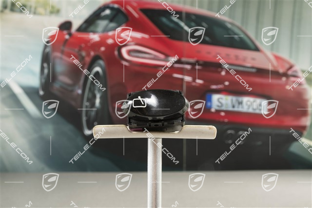 Tastschalter, Heckscheibenwischer, Glanzschwarz