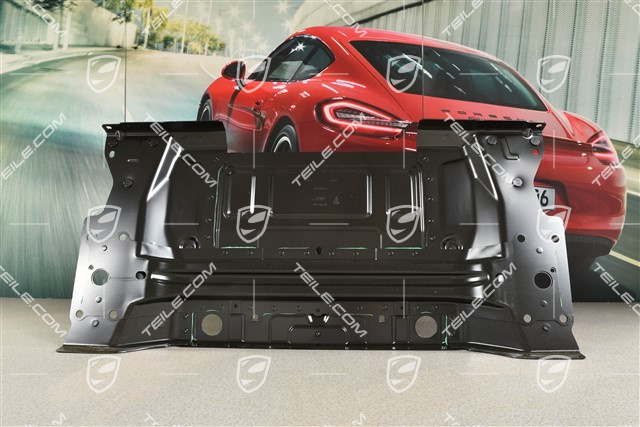 Front body section / wall / luggage compartment