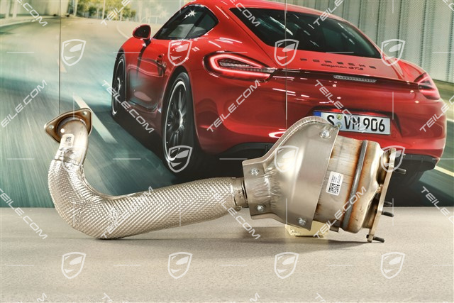 GT4, Rura wydechowa z filtrem cząstek stałych GPF, R