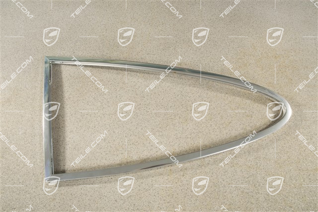 Trim frame, Side window, Chrome, Coupe, R