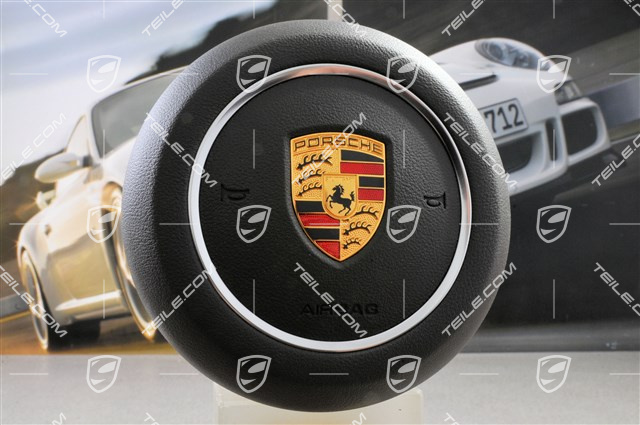 Airbag unit, driver's side, Leatherette, Agate Grey Airbag unit, driver's side, Leatherette, Agate Grey