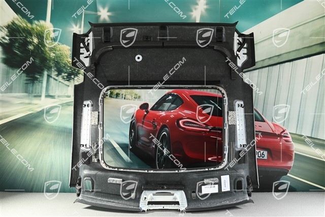Dachverkleidung, coupé mit Schiebedach, Schwarz