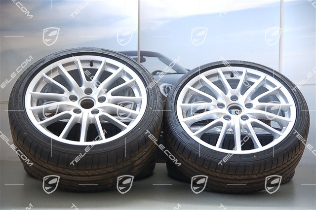19-inch Sport Design summer wheel set. wheels 8J x 19 ET57 + 9,5J x 19 ET46 + tyres 235/35 ZR19 + 265/35 ZR19