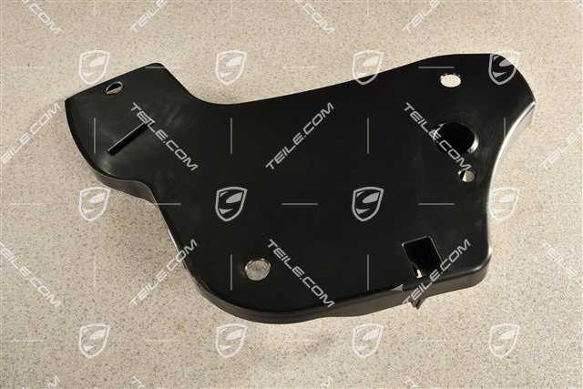 Cover, wishbone, rear, L