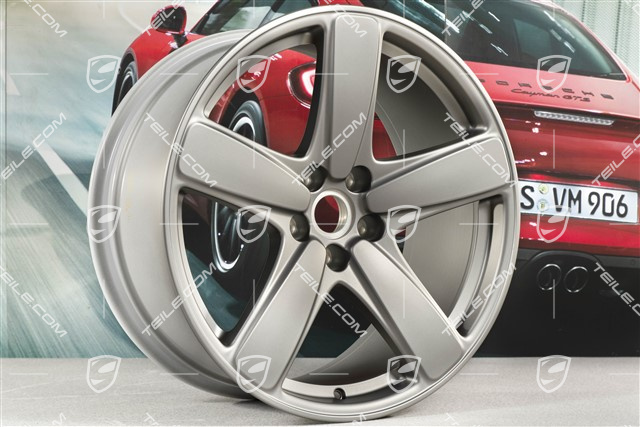 19" "Sport Classic" Felgensatz, Felgen 8,5J x 19 ET21 + 9J x 19 ET21 Platinum Seidenmatt