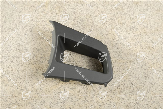 Trim, Rear, GT Sports Steering wheel, Black, L