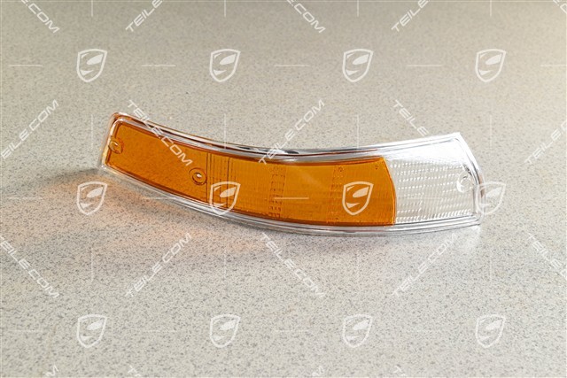 Lichtscheibe für Blinkleuchte, Rand Aluminium, JP Group / Danks, R