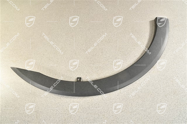 Wide wheel arch cover, front, Black matte, R