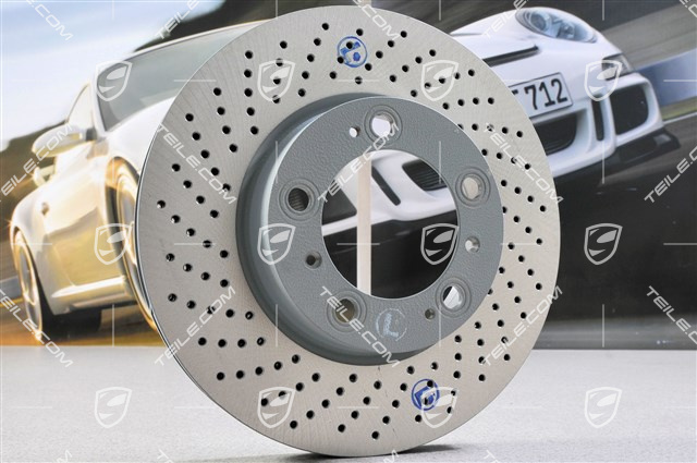 Brake disc, Carrera2 / Carrera4, L Brake disc, Carrera2 / Carrera4, L
