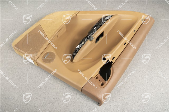 Türverkleidung, hinten, Ohne Sonnenschutzrollo, Raucherausfuehrung, Kunstleder, Havanna/Sandbeige, L