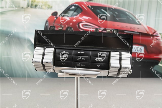 Rear control panel / switchboard air conditioner, adjustable heatinging seats, 4-zone air conditioning system