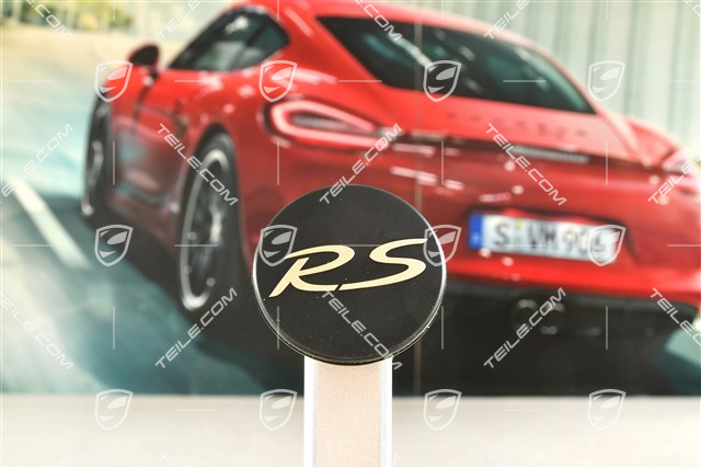 Hub cap, logo RS gold