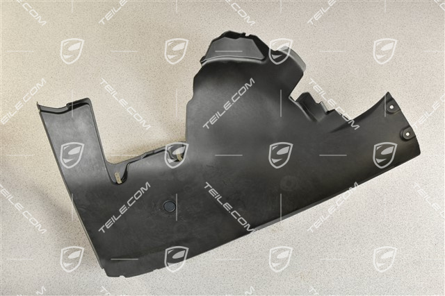Turbo, Wheel-housing liner, front, rear part, Incl. Wet mode sensor, L