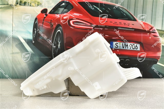 Windshield wash system reservoir / tank, night vision