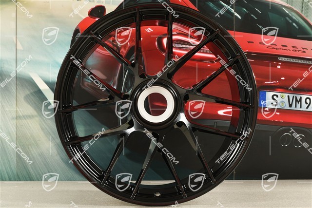 20-inch wheel rim set Turbo Sport III, central lock, 9J x 20 ET51 + 12J x 20 ET63, black high gloss