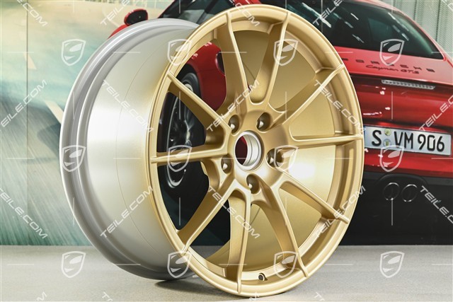 20" wheel rim, Spyder, 10.5J x 20 ET47, aurum seidenmatt