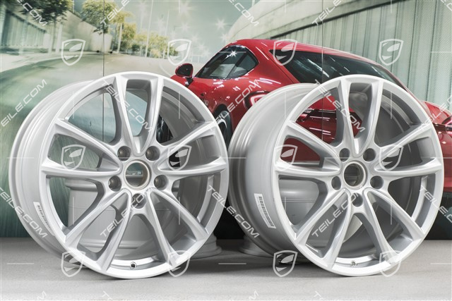 19" wheel rim set Panamera S, 9J x 19 ET64 + 10,5J x 19 ET62