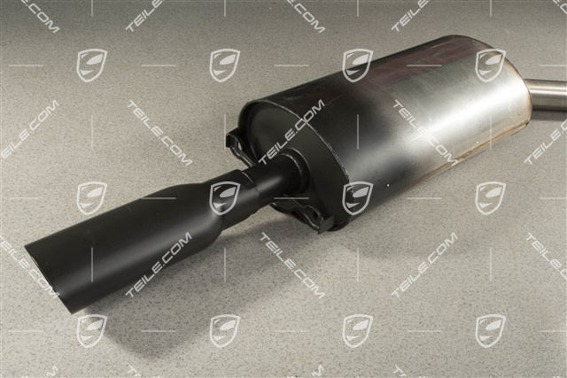 Rear silencer