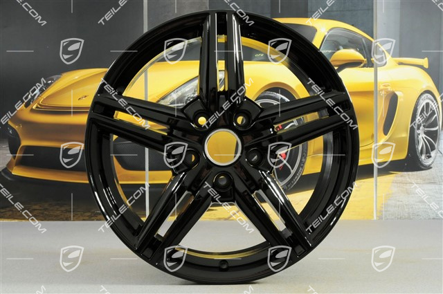 19-inch wheel Cayenne Design II, 8,5J x 19 ET59, black high gloss
