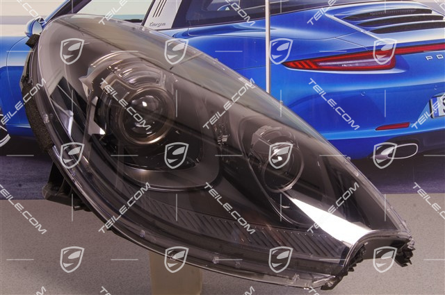 Xenon Scheinwerfer, schwarz, Linksverkehr (UK-Version), R