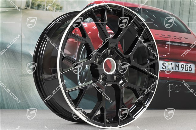 20" Felga RS Spyder, 8,5J x 20 ET53, czarny wysoki połysk