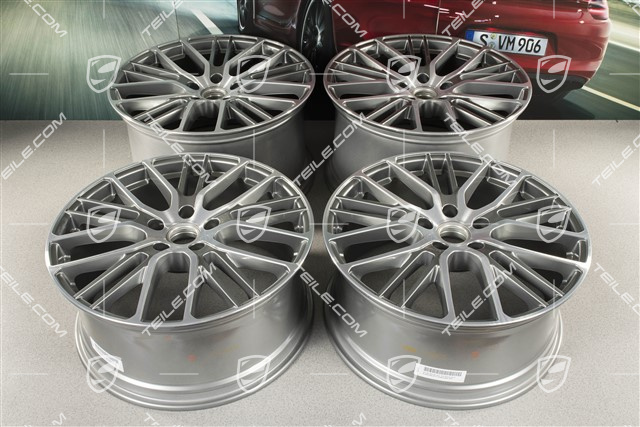 21-inch wheel rim set Panamera Exclusive Design Sport, 9,5J x 21 ET71 + 11,5J x 21 ET69