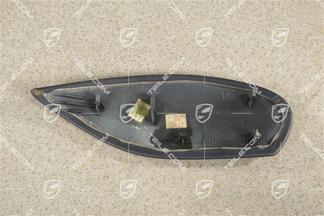 Mittelkonsole, Blende seitlich, Kunsleder, Metropolblau, R